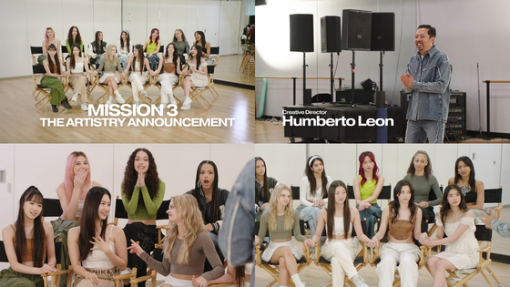 Scenes from HYBE's global girl group audition program ″The Debut: Dream Academy″ [HYBE]