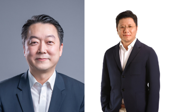 Retail giant Shinsegae has appointed Jung Hyung-kwon (left) as the new CEO of GMarket and Choi Hoon-hak as the new president of SSG.com. [SHINSEGAE]