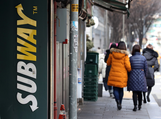 A Subway outlet in Seoul [YONHAP]