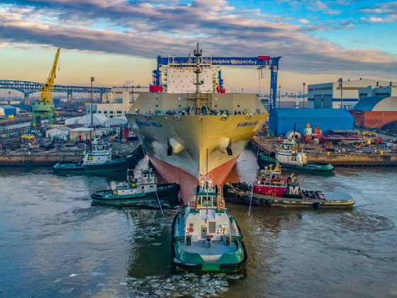 Philly Shipyard in Philadelphia, Pennsylvania [HANWHA OCEAN]