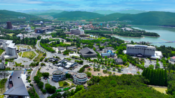The Bomun Tourist Complex in Gyeongju, North Gyeongsang, an international tourist district set to host the 2025 Asia-Pacific Economic Cooperation summit [GYEONGJU CITY GOVERNMENT]