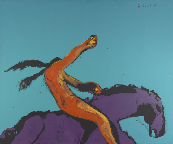 ″Indian Power″ (1972) by Fritz Scholder [NATIONAL MUSEUM OF KOREA]