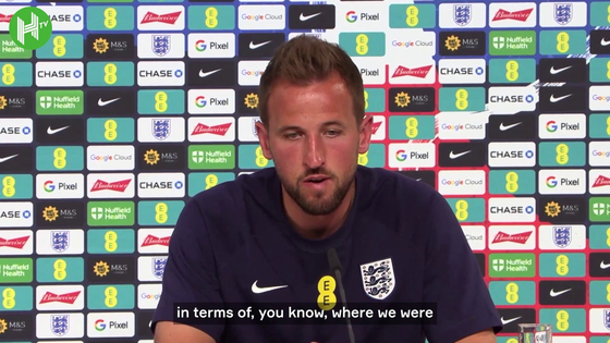 English forward Harry Kane speaks about how difficult the English national team manager job is. [ONE FOOTBALL] 