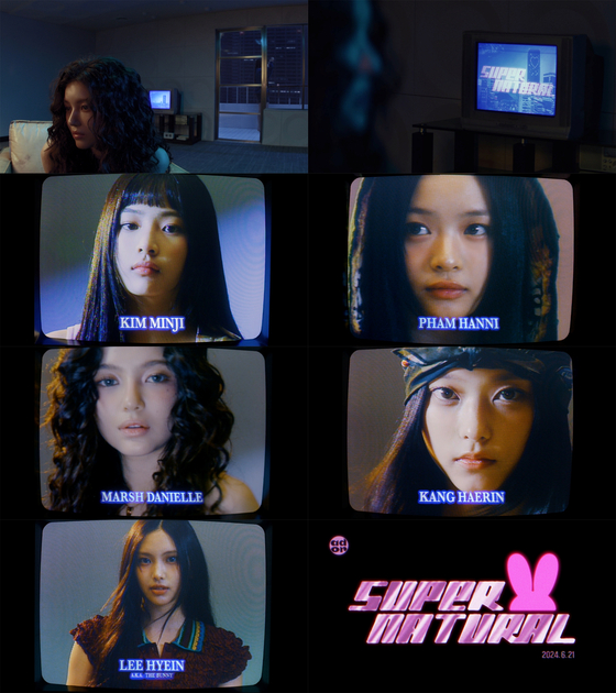 Girl group NewJeans' "Supernatural" teaser images [ADOR]