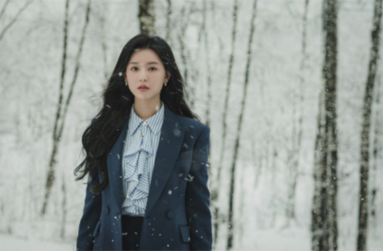 A scene from tvN's series ″Queen of Tears,″ crafted using generative AI [CJ NEWSROOM]
