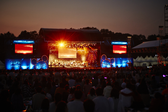 ″Disney in Concert″ an annual outdoor concert at the Olympic Park's 88 Jandi Madang in southern Seoul, will be held on Sept. 7 this year. [CREDIA] 