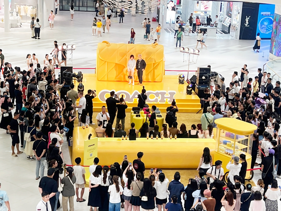 Coach's pop-up store held at the Lotte Mall West Lake Hanoi in Vietnam[LOTTE SHOPPING]