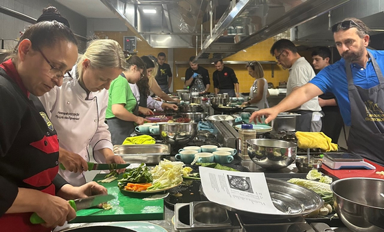 Korean cuisine course in cooperation with the Cappadocia Gastronomy Vocational and Technical Anatolian High School held on June 1 to 5. [MINISTRY OF CULTURE, SPORTS AND TOURISM]