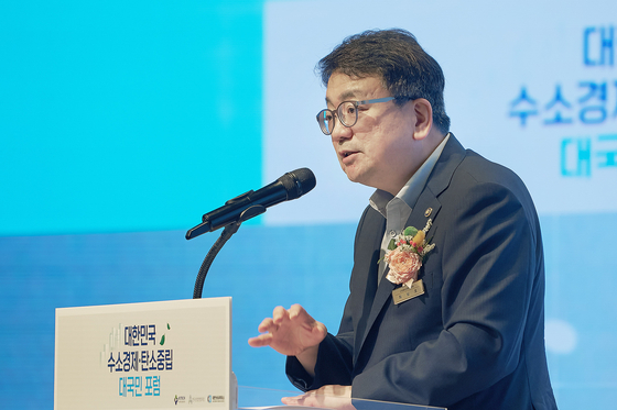 This file photo provided by the Ministry of Trade, Industry and Energy on July 12, 2024, shows Second Vice Industry Minister Choe Nam-ho. [YONHAP]