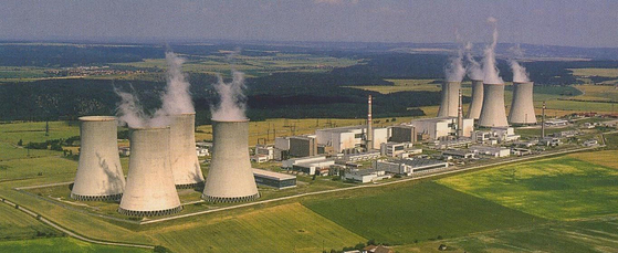 A view of the new Dukovany nuclear power plant site in the Czech Republic. [YONHAP]