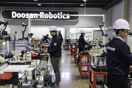 Production site of Doosan Robotics in Suwon, Gyeonggi [DOOSAN GROUP]