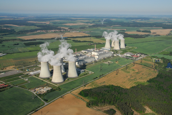 Nuclear reactors operate in Dukovany, Czech Republic [Korea Hydro & Nuclear Power]