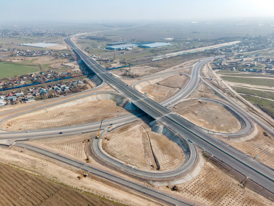 Almaty Ring Road in Kazakhstan developed by Korea Expressway Corporation (KEC) and SK ecoplant [KEC]