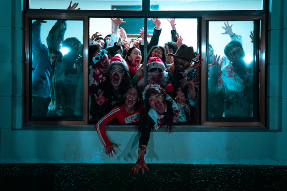 A still from Netflix's zombie variety show ″Zombieverse: New Blood″ [NETFLIX]