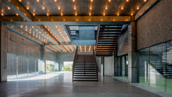 The interior of Sebyeol Brewery in Paju, Gyeonggi [YKH ASSOCIATES]