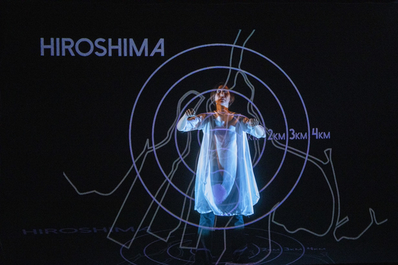 A still of ″Scored in Silence″ by dance performer Chisato Minamimura [KOREA ARTS MANAGEMENT SERVICE]