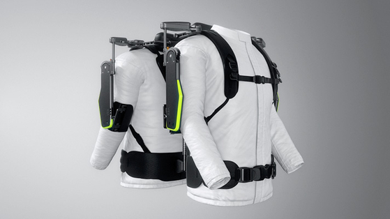 Hyundai Motor's VEX exoskeleton, on which the X-ble Shoulder robot's design is based [HYUNDAI MOTOR]