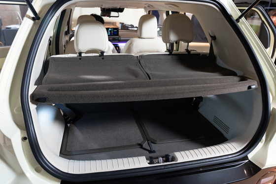 The trunk space of the Hyundai Motor's Casper Electric mini SUV [CHO YONG-JUN]