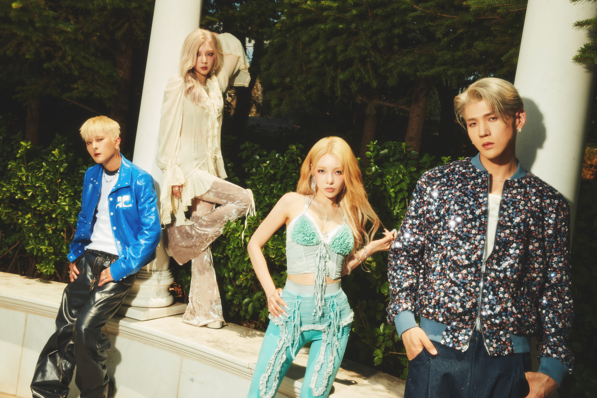 Members of co-ed quartet KARD [DSP MEDIA]