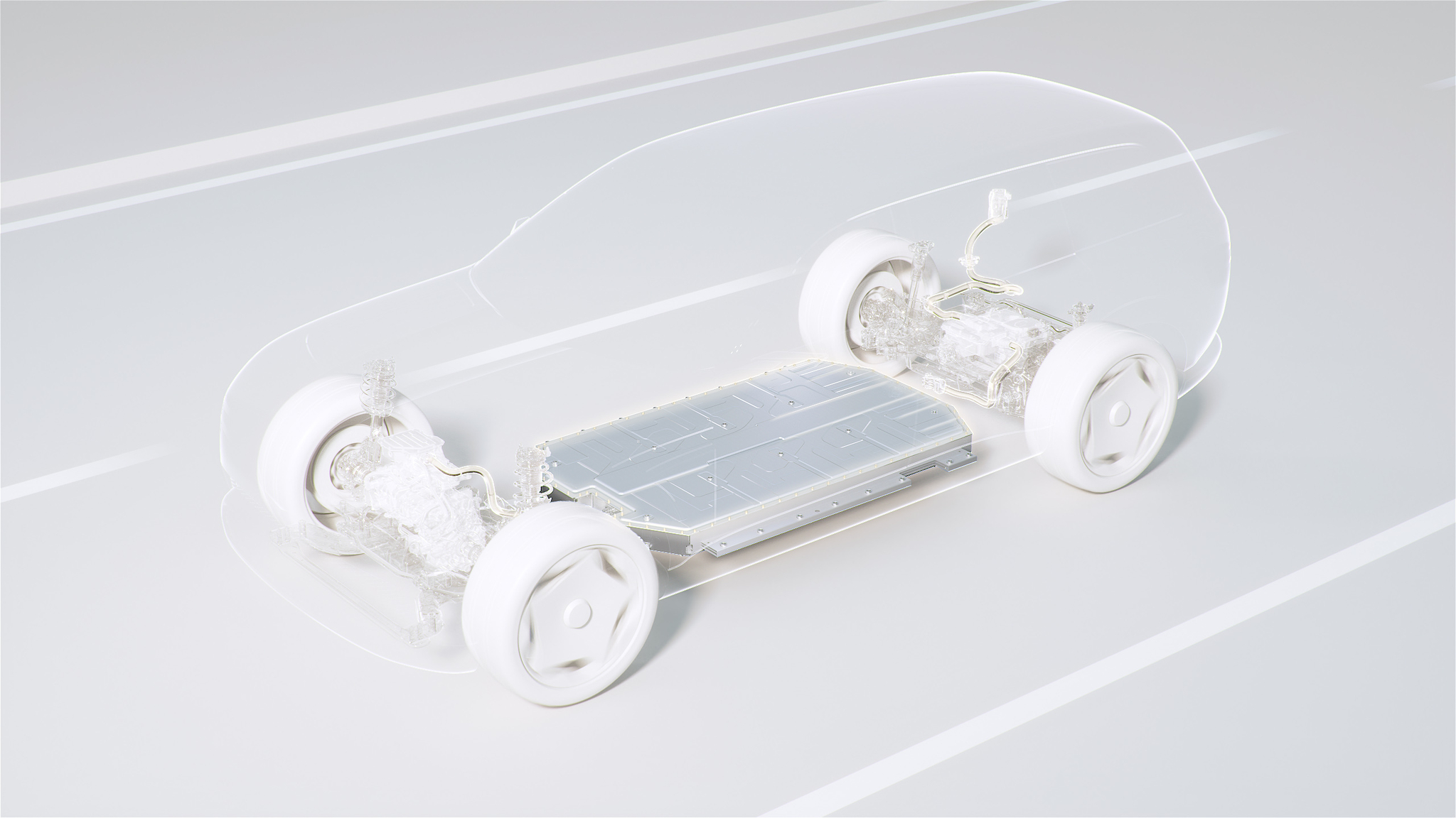 A rendered image of Hyundai Motor's battery management system installed in its EVs. [HYUNDAI MOTOR]