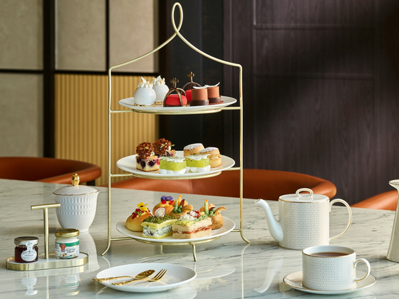 Elizabethan Royal High Tea at Grand InterContinental Seoul Parnas's Lobby Lounge & Bar in Gangnam District, southern Seoul [GRAND INTERCONTINENTAL SEOUL PARNAS]