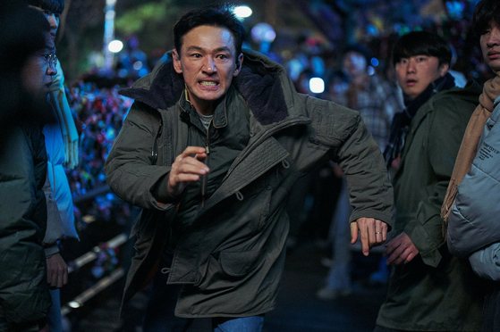 A still from action thriller film ″I, The Executioner″ [CJ ENM]