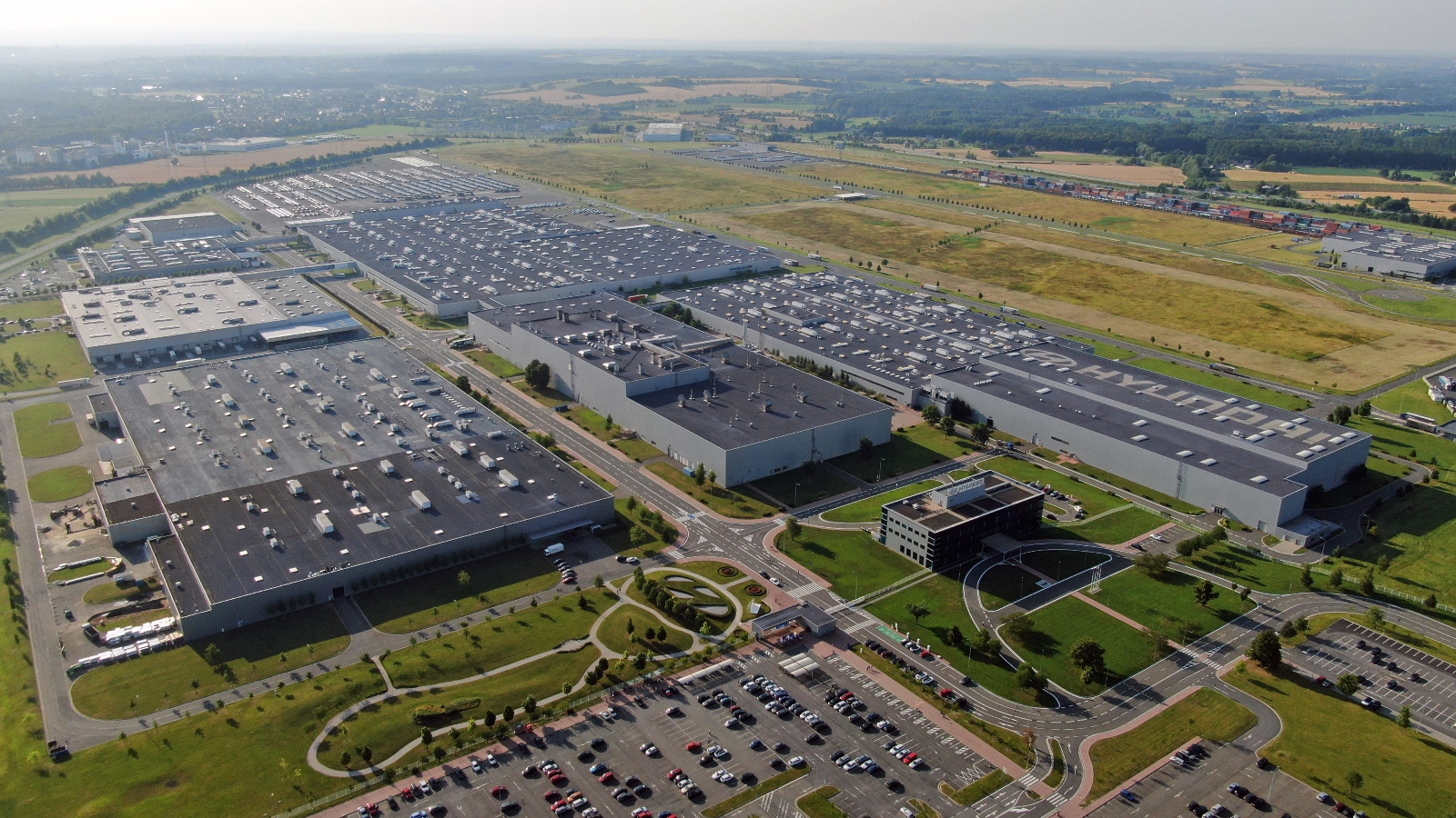 Hyundai Motor's production plant situated in Nosovice, Czech Republic [HYUNDAI MOTOR]