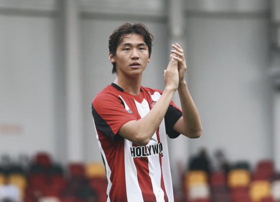 Brentford defender Kim Ji-soo [SCREEN CAPTURE]