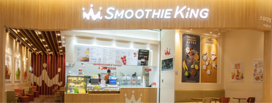 Smoothie King store in Korea [SHINSEGAE FOOD]