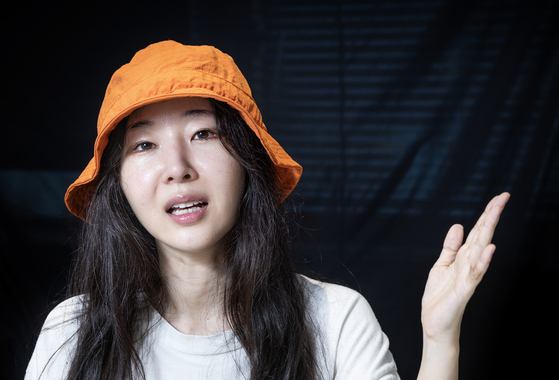 Min Hee-jin at her office in western Seoul on Sept. 15 [JOONGANG ILBO]