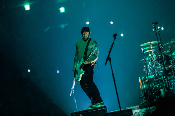 Rock band Linkin Park's ″From Zero″ concert held on Sept. 28 at the Inspire Arena, Incheon [LIVE NATION KOREA]