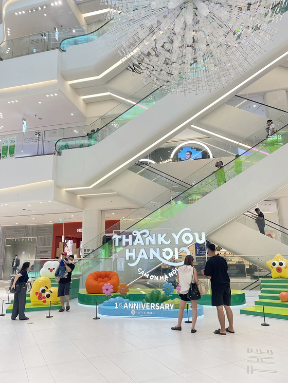 Thank You Hanoi celebration at the Lotte Mall Westlake Hanoi in Vietnam [LOTTE SHOPPING]