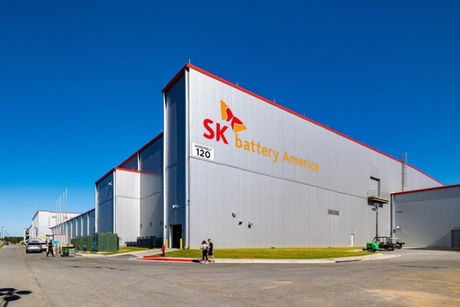 A battery plant of SK Battery America, a U.S. subsidiary of SK Innovation, in Georgia [SK INNOVATION]