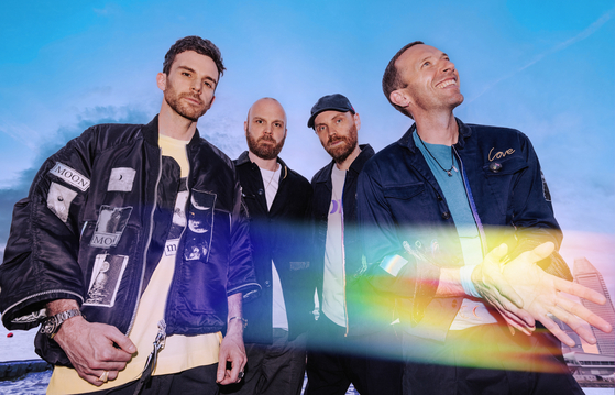 Promotional image of band Coldplay's ongoing world tour, ″Music of the Spheres″ [WARNER MUSIC KOREA]