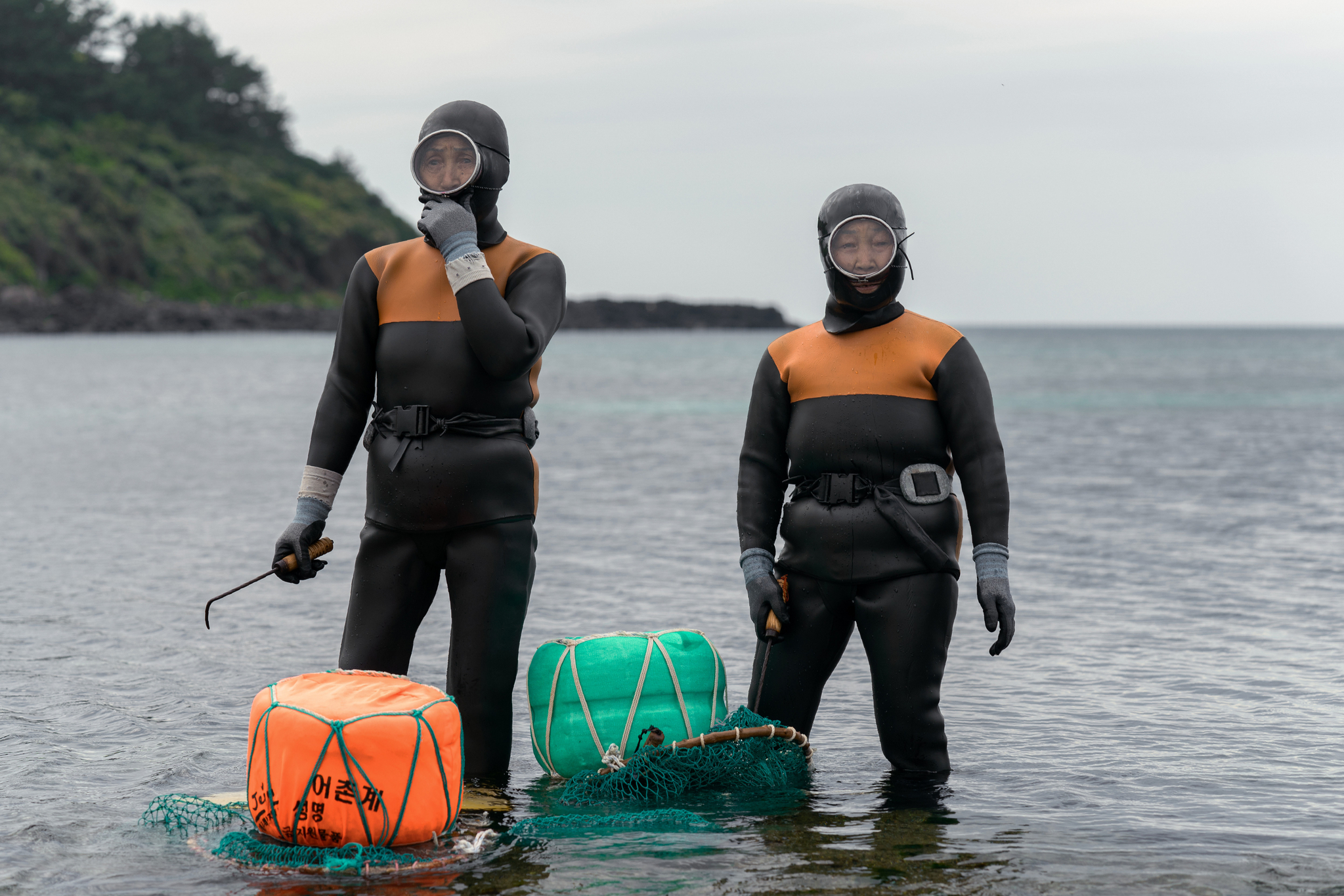 Still from Apple TV+'s documentary film "The Last of the Sea Women" [APPLE TV+]