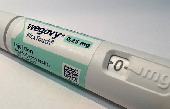  Weight-loss drug Wegovy will go on sale in Korea on Tuesday [REUTER/YONHAP]