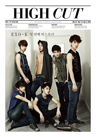 EXO-K Representing Calvin Klein Jeans for High Cut Magazine