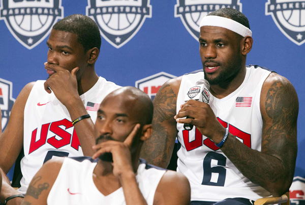 LeBron James thought of quitting team USA after an embarrassing defeat in  the 2004 Olympics