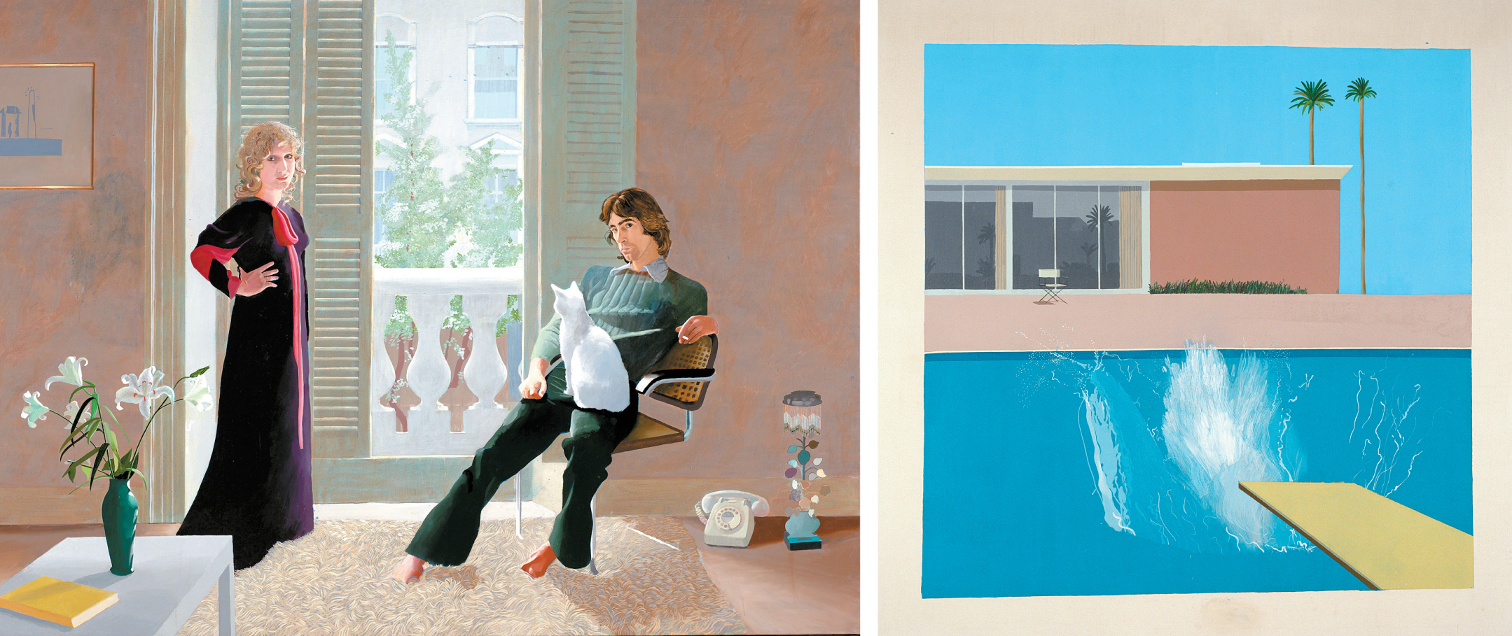 David Hockney exhibit follows artist’s career: Works from the Tate